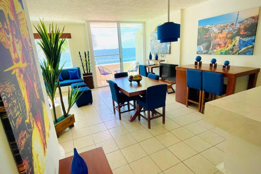 Espectacular Apto A Pie De Playa Con Vista Al Mar Manzanillo Ngoại thất bức ảnh