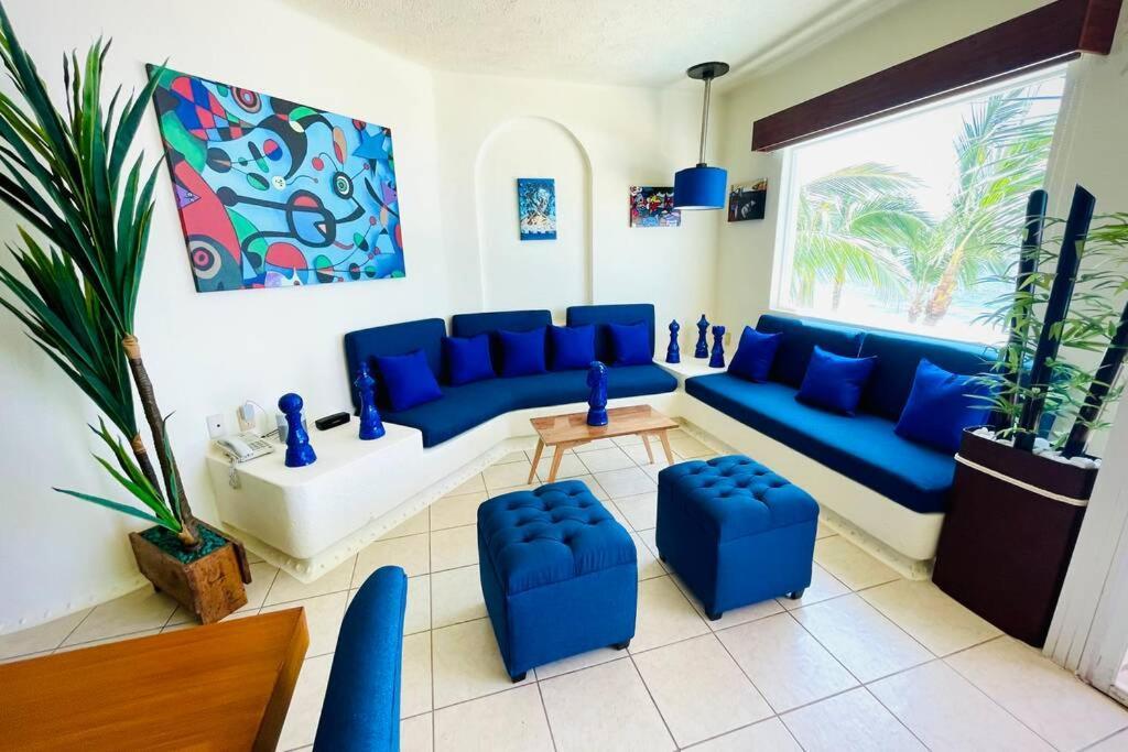 Espectacular Apto A Pie De Playa Con Vista Al Mar Manzanillo Ngoại thất bức ảnh