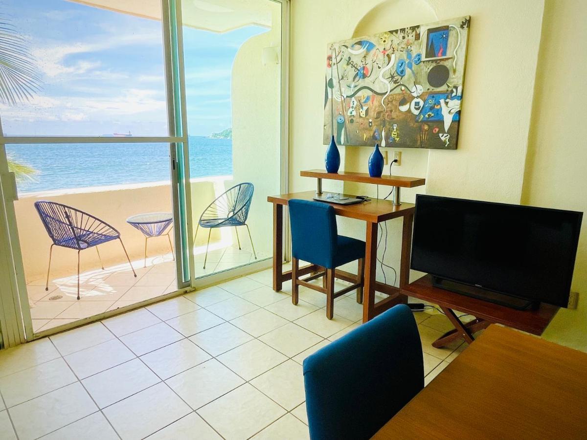 Espectacular Apto A Pie De Playa Con Vista Al Mar Manzanillo Ngoại thất bức ảnh